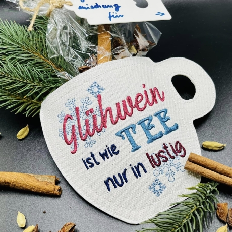 Ferberline Stickdatei ITH Tasse Glühwein ab 10x10