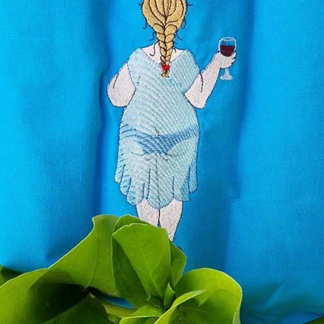 Flotte Lotte - Stickdatei by Michis Textilatelier