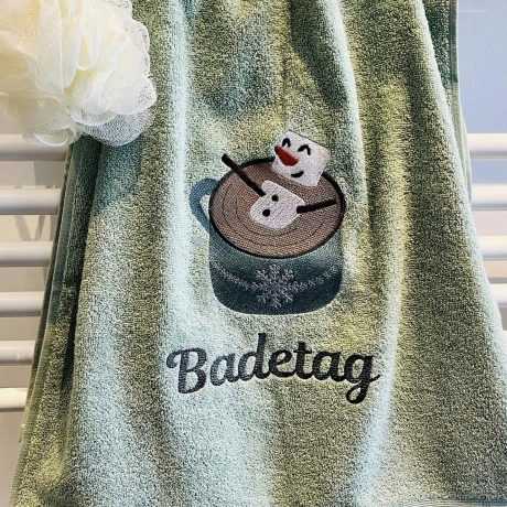 Ferberline Stickdatei Schneemannsuppe ab 8x10