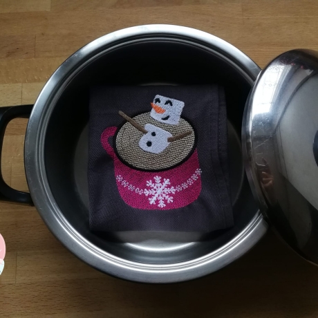 Ferberline Stickdatei Schneemannsuppe ab 8x10