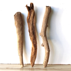Treibholz Schwemmholz Driftwood 3 Hölzer Terrarium 43 - 51 cm 
