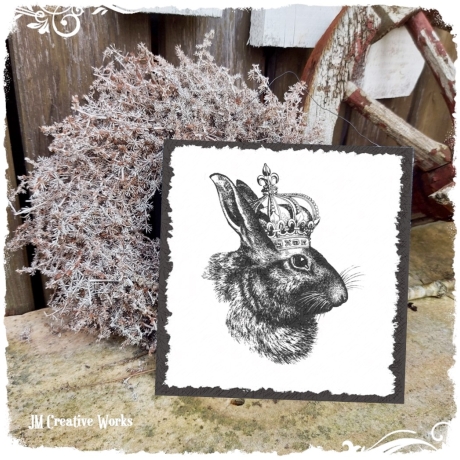 Holzschild-Shabby Ostern 41