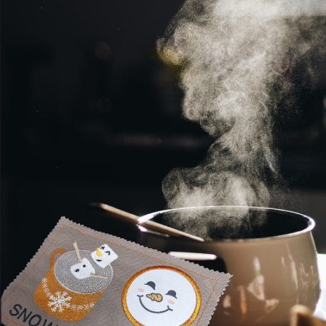 Ferberline Stickdatei Schneemannsuppe ab 8x10