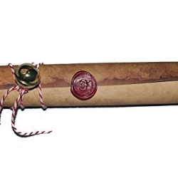 20x Einladungskarten Rollen Mittelalter Hochzeit Geburtstag Burg 