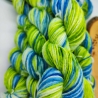 Sockenwolle Handgefärbt, Merino, Ombre Färbung