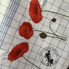 Mohn  - Stickdatei by Michis Textilatelier