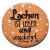 Kühlschrankmagnet Magnet 50mm rund Lebensweisheit Lachen Leben