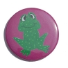 Kühlschrankmagnet Magnet 50mm rund Frosch Froschkönig Frösche