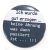 Button 25 mm mit Anstecknadel Spruch Ich wurde gut erzogen