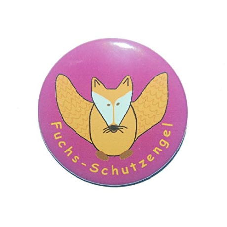 Kühlschrankmagnet Magnet 50mm rund Fuchs Füchse Waldtiere