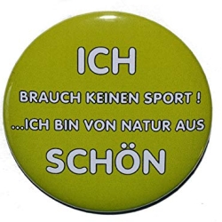 Kühlschrankmagnet Magnet 50mm rund Sport