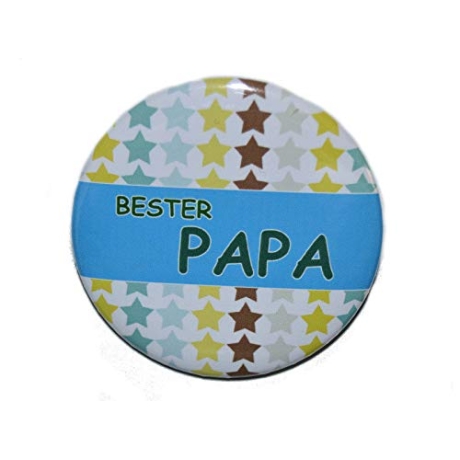 Button 50 mm mit Anstecknadel Bester Papa