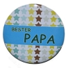 Button 50 mm mit Anstecknadel Bester Papa