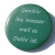 Button 25 mm mit Anstecknadel Spruch Genitiv ins Wasser