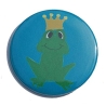 Kühlschrankmagnet Magnet 50mm rund Frosch Froschkönig Frösche