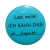Button 25 mm mit Anstecknadel Spruch Lass mich, ich kann das