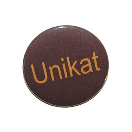 Button 50 mm mit Anstecknadel Spruch Unikat