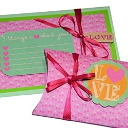 Grußkarte mit Box Schachtel Geschenkset Set Liebe Love