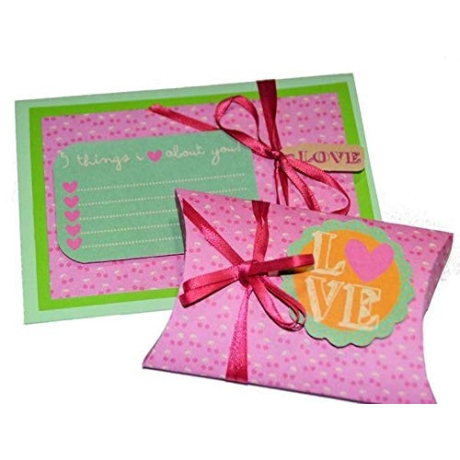 Grußkarte mit Box Schachtel Geschenkset Set Liebe Love
