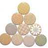 10 x Kühlschrankmagnet Magnetset 50mm rund Natur