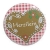 Kühlschrankmagnet Magnet 50mm rund Spruch Oktoberfest Herzilein