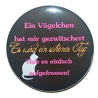 Button 50 mm mit Anstecknadel Spruch Schlechte Laune