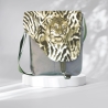 Damen Umhängetasche/Schultertasche/Messengerbags/grün/Tiger