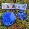 Blumen Bundle 16x Stickdatei ITH Untersetzer Lilie Aster Tulpe
