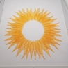 Sonnenblume 6x Stickdatei halb und viertel zusammensetzbar