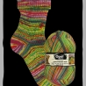 Opal Hundertwasser 4er Edition, 4-fädige Sockenwolle, Farbe 692