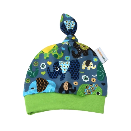 3-tlg Baby Pumphosen-Set Erstlingsoutfit Elefanten
