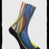 Opal Hundertwasser 4er Edition, 4-fädige Sockenwolle, Farbe 422