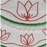 4x Stickdatei ITH Untersetzer Tulpe Ø 10 und 12 cm Stickdirwas