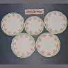 4x Stickdatei ITH Untersetzer Lilie Ø 10 und 12 cm Stickdirwas