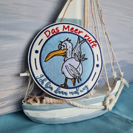 Ferberline Stickdatei Das Meer ruft 4 Größen ab 13x13