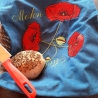 Mohn  - Stickdatei by Michis Textilatelier