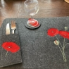 Mohn  - Stickdatei by Michis Textilatelier