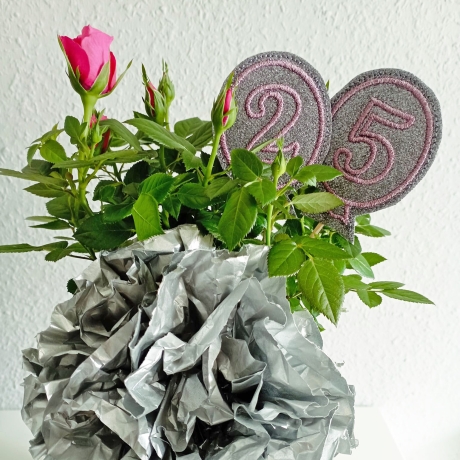 Blumenpieker Ballon ITH Stickdatei Zahlen 0 bis 9 Luftballons