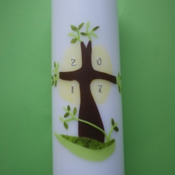 4500 Osterkerze Lebensbaum