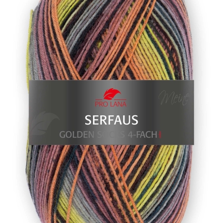 PRO LANA Serfaus, 4-fädige Sockenwolle, Fb. 405.09