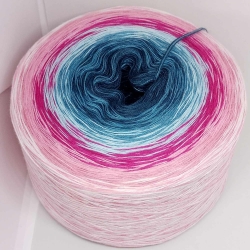 Bobbel, Farbverlaufsgarn, Wolle, 3-fädig, 4-fädig, Nr. 284