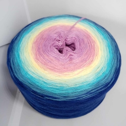 Bobbel, Farbverlaufsgarn, Wolle, 3-fädig, 4-fädig, Nr. 288