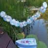 Schiffe Lichterkette Aufsatz ITH 5 maritime Stickdatei Boote