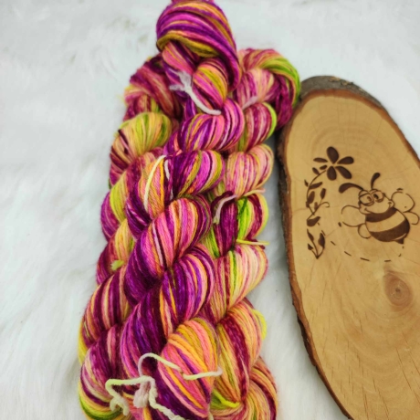 Sockenwolle Handgefärbt, Merino, Ombre Färbung