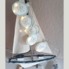 Schiffe Lichterkette Aufsatz ITH 5 maritime Stickdatei Boote
