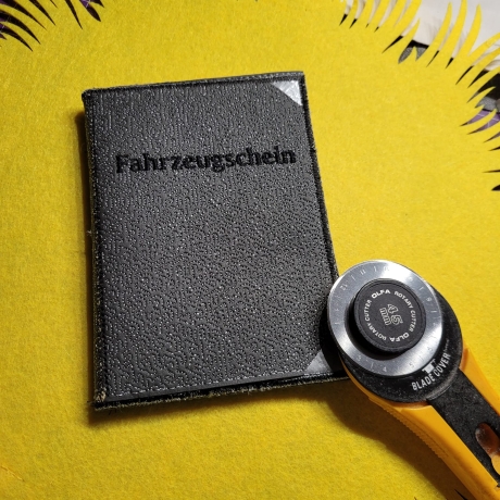 Fahrzeugschein Mäppchen - 19x13 cm