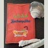 Badezauber Hülle für Badesalz 3x Stickdatei Badewanne Text Blanko
