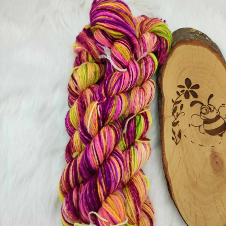 Sockenwolle Handgefärbt, Merino, Ombre Färbung