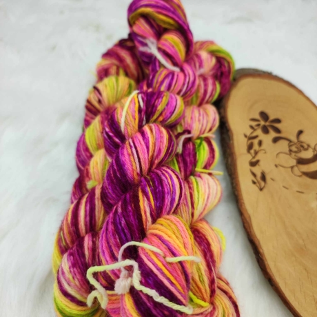 Sockenwolle Handgefärbt, Merino, Ombre Färbung