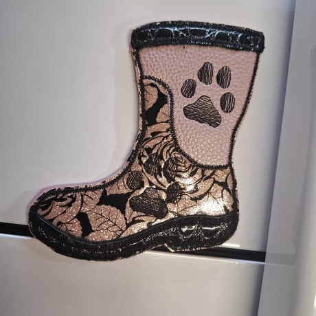 Advent/ Weihnacht/ Geschenke Stiefel /Boots - 12,8 x 12,3 cm